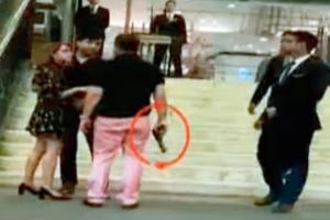 Former BSP MP's son brandishes gun at guests in Delhi hotel