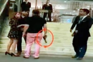 Ex-BSP MP's son who brandished gun at 5-star hotel surrenders