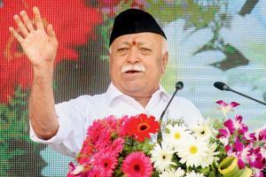 Mohan Bhagwat. Pic/PTI