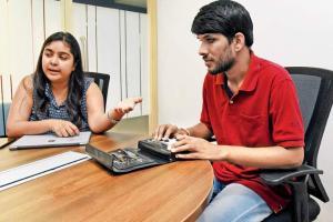 World Sight Day: Mumbai innovators create reading device for the blind