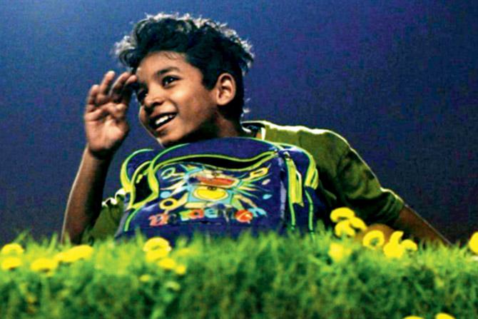 Sunny Pawar in a still from the film