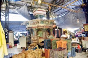 Crawford Market's fountain restoration coming apart due to apathy