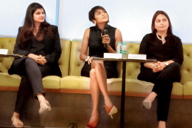 (From left) Shama Dalal, Ketaki Sathe and Anupama Kapoor