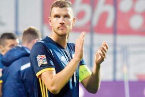 Edin Dzeko shines as Bosnia hand Ireland third straight defeat