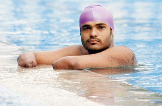 Swimmer Jadhav Suyash Narayan