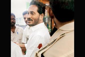 Man who attacked YSR Congress chief Jagan Reddy with a knife nabbed
