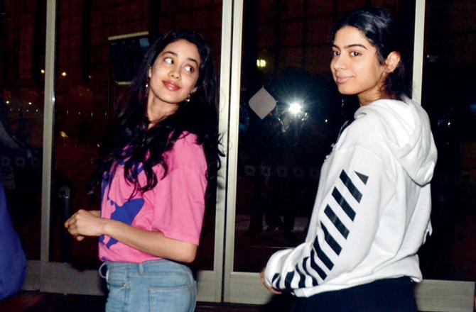 Jhanvi and Khushi Kapoor