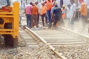 Mumbai: Work on Kalwa-Mumbra rail lines picks up pace