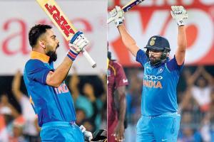 1st ODI: Kohli, Rohit tons help India chase down huge total vs Windies