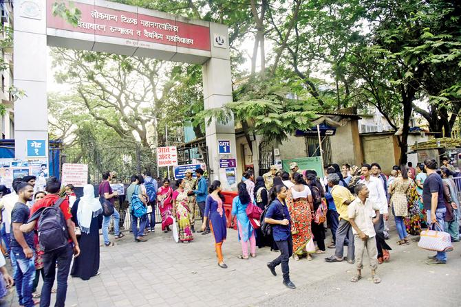Nearly 98 students from LTMG medical college bunked