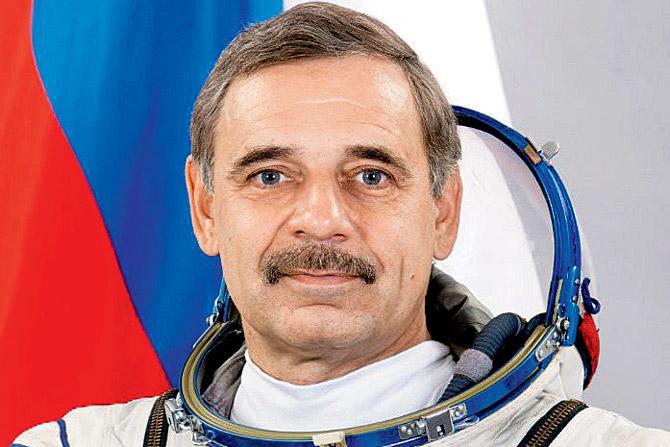 Mikhail Kornienko In his cosmonaut avatar