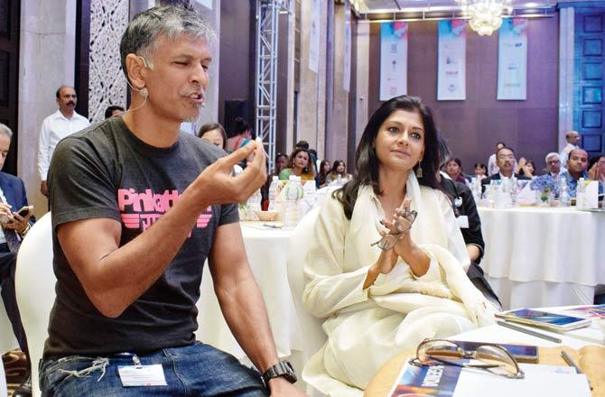 Milind Soman and Nandita Das