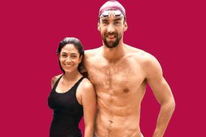 Swimmer Michael Phelps and his wife Nicole are 'two' much in love