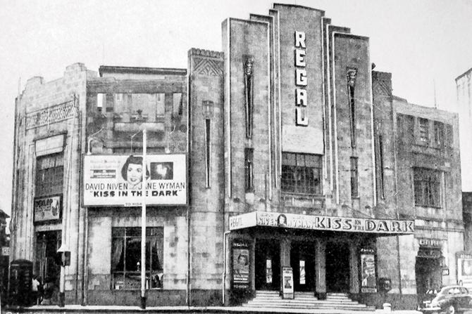 An old photograph of Regal cinema