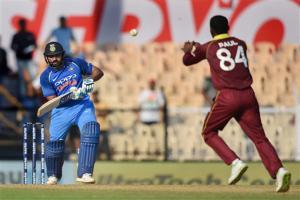 India vs WI 4th ODI: India embarrass West Indies by 224 runs
