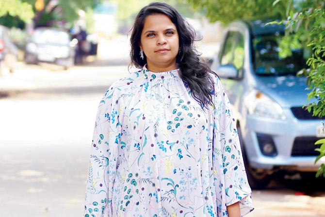 Bengaluru Journalist Sandhya Menon. Pic/Ajeesh F Rawther