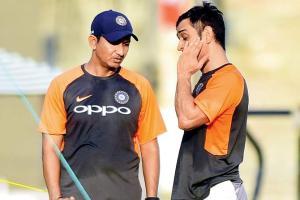 MS Dhoni digs in at Brabourne nets