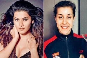 This badminton player is Taapsee Pannu's doppelganger