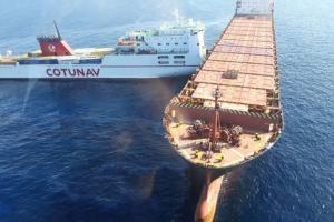 Fuel spill feared as cargo ships collide off Corsica