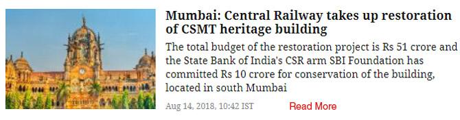 CSMT heritage building story