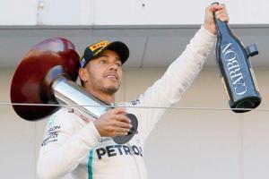 F1: Lewis Hamilton 'not bored' after Japanese GP win