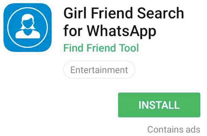 Accused Anas Asif Ansari and the app he used to harass women