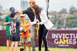 Prince Harry has baby on mind at Invictus Games