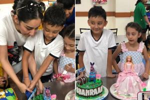 Photos: Shahraan and Iqra Dutt's birthday celebration