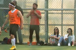 Photos: Priyanka cheers for Nick at friendly football match in Mumbai