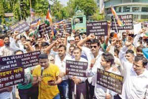 Mumbai: Ola, Uber cabs still off roads, strike to go on