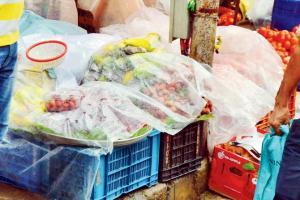 Now, plastic bags travel to Thane from Gujarat