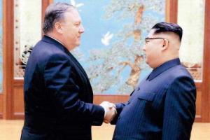 Mike Pompeo arrives in Pyongyang to meet Kim Jong-un