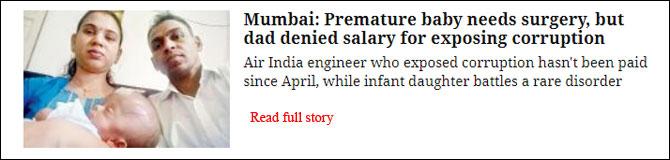 As Air India drags its feet, baby