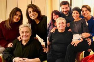 Photos: Priyanka, Sonali catch up with Neetu, Rishi Kapoor in NYC