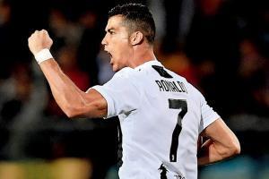 Cristiano Ronaldo fires twice for Juventus