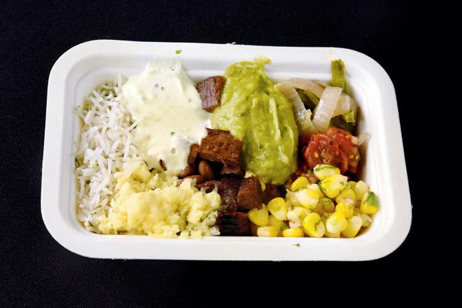 Charred Beef Burrito Bowl