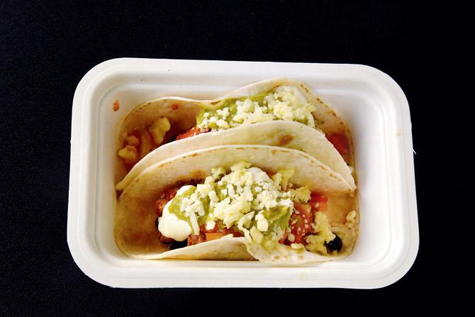 Soft shell tacos. Pics/Rane Ashish