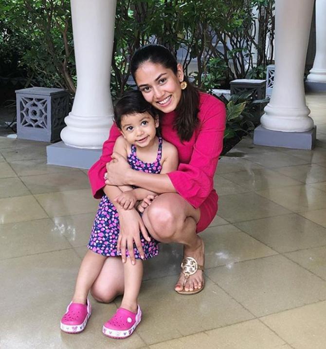 Misha is now an elder sister! When Shahid Kapoor was asked if the couple has made a conscious effort of moulding Misha into the role of an elder sister, Kapoor said that they tried to make the change as organic as possible for their firstborn. 'With a two-year-old, you can't tell them too much and at the same time, you can't surprise them completely. So we make subtle mentions because kids are really absorbent. They learn from looking at things around. She is aware of the change without us having had a conversation with her,' he said