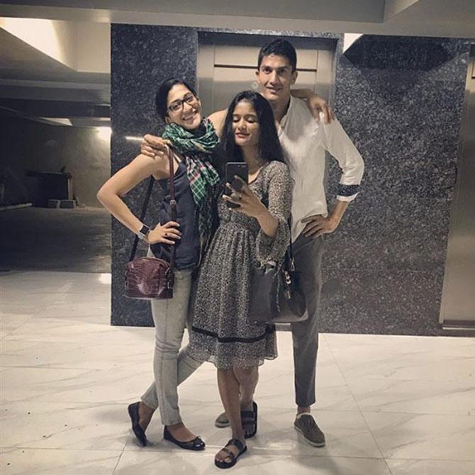 Ashwini Ponnappa shared this picture on a friend's birthday, she wrote, Little miss b,day girl @shravyavarma,hope you have a super aww..some day and year