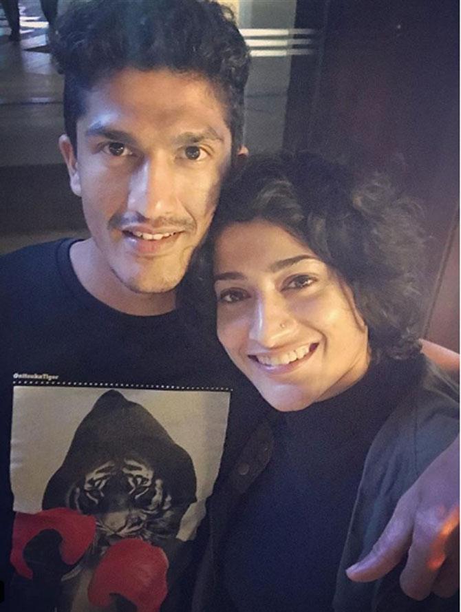 In picture: Ashwini Ponnappa and husband Karan Medappa are all smiles in this lovely throwback picture