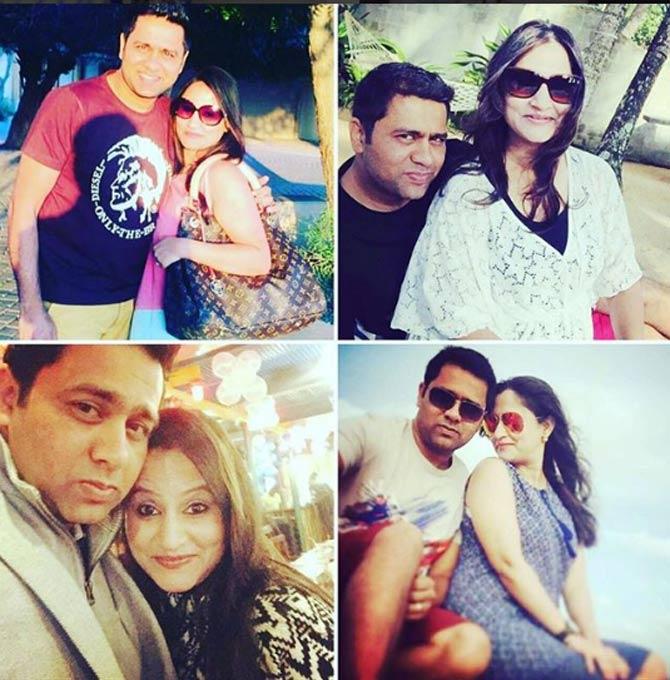 Aakash Chopra shared this beautiful collage with his wife Aakshi on her birthday. He wrote, 'Happy Birthday, Life aka Wife'