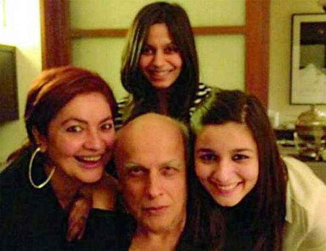 Mahesh Bhatt father of three daughters - Pooja Bhatt, Shaheen Bhatt and Alia Bhatt - and son - Rahul Bhatt - turned 71 today. The filmmaker, known for crafting meaningful cinemas such as Arth, Saraansh, Sadak, Naam, Kaash and Daddy, has daughter Pooja and son Rahul with his first wife Kiran Bhatt (real name Lorraine Bright). Later he married actress Soni Razdan and they have two daughters - Shaheen and Alia - together. On his birthday, we take a look at some of the most candid pics of Bhatt Saab with his daughters.