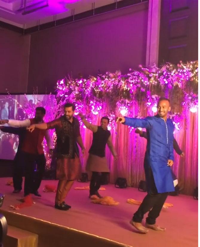 Pragyan Ojha posted an amazing dance video on Rohit Sharma's birthday.  The video shows Ojha shaking a leg with Rohit Sharma and others on stage. Ojha wrote, 'Happy birthday brother man! Hope you continue to enjoy your life the way you are enjoying your dance... @rohitsharma45' 