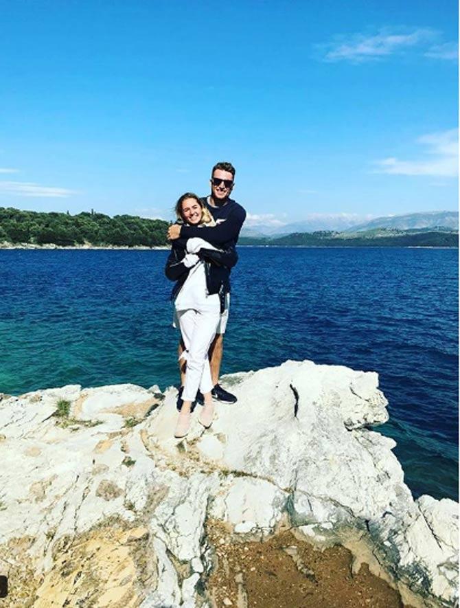 Jos Buttler is one of the most prolific wicket-keeper batsman going around in world cricket. He also plays T20 cricket in leagues around the world, including the Big Bash League, Bangladesh Premier League and the Indian Premier League. In pic: Jos Buttler with wife Louise