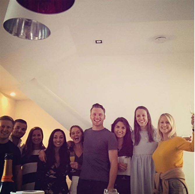 Jos Buttler has played 142 ODI matches with 3843 runs to his name averaging at 40.88 with an impressive strike rate of 119.83. His top score is 150. Jos Buttler posted thsi picture of his 27th birthday bash