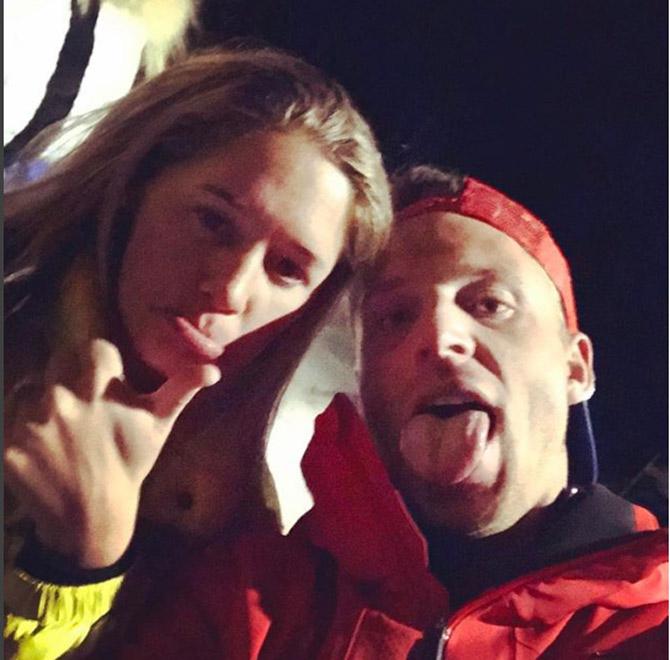 Jos Buttler shared this image, while he was on tour and was missing his wifey Louise Buttler. He wrote, 'Can't wait to see this nutter at the weekend @louisekwebber'