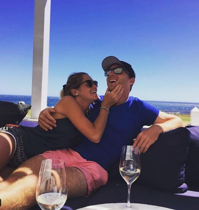 Jos Buttler shared this sweet picture on his wife Louise Buttler's birthday. He wrote, 'Happy Birthday @louisekwebber!!! love you'