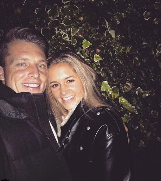 Jos Buttler shared this cute picture of himself and his wife Louise Buttler. These pictures show how much in love the two are with each other