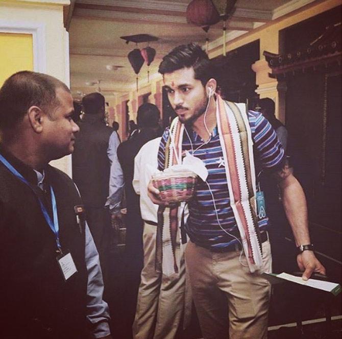 In first-class cricket, Manish Pandey played  89 matches with 6293 runs to his name at a brilliant average of 52.00. His top score is 238 with 19 hundreds and 29 fifties. Manish Pandey posted this picture in January, 2017, while playing a series for India. He wrote, 'First of this year, Great one day series for india,looking forward for the t20's'