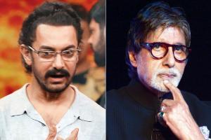 Aamir Khan: Couldn't speak properly when working with Mr Bachchan